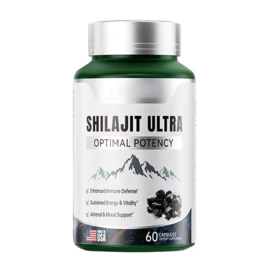 Shilajit Ultra - Potenciador de Energía y Vigor (60 Cápsulas)